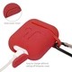 Чехол для наушников Earbox AirPods case silicone Red - изображение 2