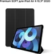 Чехол для планшета Apple iPad Air 4/5th Gen 10.9" 2020/2022 AIRON Premium SOFT с защитной пленкой и салфеткой Black (4822352781068) - изображение 5