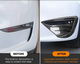 Накладки на ПТФ Tesla Model Y 2021–2023 — комплект 2 решётки - изображение 3