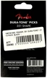 Набор медиаторов Fender Dura-Tone Delrin Picks 1.21 Mm, 351 Shape - 12 Pack Black - изображение 6