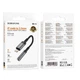 Адаптер BOROFONE BV24 Graceful digital audio converter cable iP to 3.5mm Metal Grey (6941991120398) - изображение 6