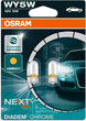 Zestaw żarówek samochodowych Osram Diadem Chrome WY5W 5 W 12 V 2 szt (2827DC-2BL) - obraz 2