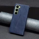 Чехол-книжка с кармашками UniCase Geometric Pattern для Infinix Hot 60 Pro - Blue - изображение 6
