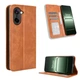 Чехол-книжка Deexe Retro Style для OnePlus Nord CE 5 / Ace 5 Racing - Brown - изображение 1