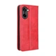 Чехол-книжка Deexe Retro Style для OnePlus Nord CE 5 / Ace 5 Racing - Red - изображение 8
