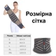 Пояс для поддержки поясницы с 5 пластинами XXL - изображение 3
