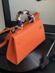 Сумка Hermes Kelly с платком оранжевый - изображение 4