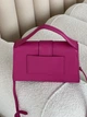 Сумка Jacquemus Le Grand Bambino малиновый - изображение 4