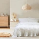 Покривало Lotus Home 151783 240*260 см Бавовна + бамбук Білий - изображение 2