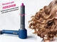 Фен-стайлер для волос Onuliss Hair Dryer с магнитной насадкой Локон / Синий - изображение 2