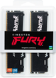 Pamięć RAM Kingston Fury DDR5-5200 65536MB PC5-41600 (Kit of 2x32768) Beast RGB 1Rx8 Black (KF552C40BB2AK2-64) - obraz 5