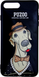 Панель PUZOO TPU Glossy Shiny Powder Art Dog для Apple iPhone 7 Plus/8 Plus Black Bean (FSH57783) - зображення 1