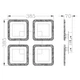 Люстра светодиодная Esllse Room 921933 4S-APP 70W RGB White - изображение 6