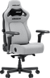 Fotel gamingowy Anda Seat Kaiser 4 V2 Size XL Gray Fabric (AD12YDDC-XLL-20-G-CF-03) - obraz 2