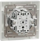 Вимикач кнопковий 2-клавішний Schneider Electric Asfora самозажимний білий EPH1100121 - зображення 2