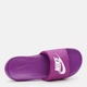 Женские шлепанцы Nike Victori One Slide CN9677-502 40.5 (9US) 26 см Фиолетовые (197602655254) - изображение 5