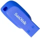 Pamięć flash USB SanDisk Cruzer Blade 64GB USB 2.0 Electric Blue (SDCZ50C-064G-B35BE) - obraz 1