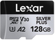 Karta pamięci Lexar Professional Silver Plus microSDXC 128GB UHS-I U3 V30 A2 (LMSSIPL128G-BNANG) - obraz 1