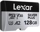 Karta pamięci Lexar Professional Silver Plus microSDXC 128GB UHS-I U3 V30 A2 (LMSSIPL128G-BNANG) - obraz 2