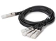 Модуль оптичний з кабелем RCI QSFP-4SFP+-DAC-3M 40G QSFP+ to 4x10G SFP+, Copper, 3m - изображение 1
