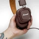 Marshall Major IV Brown & Black,Bluetooth —40 годин роботи, бездротова зарядка, мікрофон - зображення 7