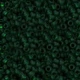 Бисер чешский Preciosa Прозрачный матовый 159 / 50150 калибр 10/0 Чернильно-зеленый Упаковка 5 грамм - изображение 2
