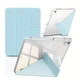 Чохол iPad Air 4/5 10.9" Air 11" M2/M3 Pro 11" 2018-2022 TPU Transformer Clear Frame Acrylic Pen Slot Smart Case light blue - изображение 1