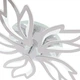 Потолочная LED люстра 107W с пультом Interees акриловая 3000-6200K подсветка RGB хром IP20 LI9862-5 - изображение 3