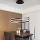 Светодиодная LED люстра STELLA 64W R-APP-400Х1200-BLACK/WHITE-220-IP20 Esllse - изображение 3