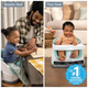 Стільчик для годування Ingenuity Baby Base Booster 2 в 1 Mist (0074451167285) - зображення 3