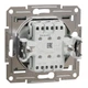 Выключатель трёхклавишный Schneider Electric Asfora алюминий EPH2100161 - изображение 7