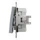 Переключатель перекрёстный Schneider Electric Asfora сталь EPH0500162 - изображение 8