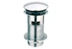 Злив латунний для умивальника з переливом 1 1/4*90*60 DECOR DW60-CB - изображение 1
