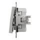 Переключатель одноклавишный Schneider Electric Asfora алюминий EPH0400161 - изображение 4
