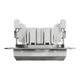 Кнопковий вимикач Schneider Electric Asfora алюміній EPH0700161 - зображення 2