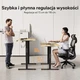 Стіл з регулюванням висоти Sense7 Nojo Light 120×60 см, електричний, чорно-бежевий - изображение 2
