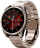 Smartwatch Garmin fenix 8 47mm AMOLED Sapphire Titanium with Vented Titanium Bracelet (010-02904-40) - obraz 1