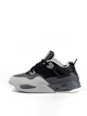 Кроссовки мужские замша air Jordan 4 Retro Gray/White 46 - изображение 2
