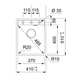 Мийка кухонна Franke Maris MRG 610-72 TL сірий камінь (114.0668.862) - зображення 2