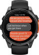 Смарт-годинник Garmin fenix 8 47мм AMOLED Slate Gray with Black Silicone Band (010-02904-00) - зображення 4