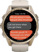 Смарт-годинник Garmin fenix 8 43mm AMOLED Sapphire Soft Gold з Fog Gray/Dark Sandstone (010-02903-11) - зображення 3
