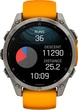 Смарт-часы Garmin fenix 8 47mm AMOLED Sapphire Titanium with a spark Orange and Graphite Silicone Band (010-02904-11) - изображение 9