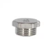 Заглушка Thermo Alliance Forte 1/2'' НР латунная никелированная SF35315 - изображение 4