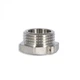 Заглушка Thermo Alliance Forte 1/2'' НР латунная никелированная SF35315 - изображение 5