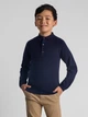 Подростковый свитер для мальчика Minoti 27KNIT53 43913TEN 146-152 см Темный синий (5063025549294) - изображение 1