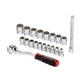 Набор головок с трещеткой 3/8" INTERTOOL ET-8015 - изображение 8
