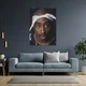 Постер Тупак Шакур в бандане, Tupac Shakur, 2Pac, A3 42×30 см (id3084) - изображение 4