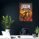 Постер Дум, Кат Року, Думгай, Doom Eternal (2020), DoomGuy, Doom Slayer, A3 42×30 см (id3965) - зображення 4