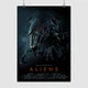 Постер Чужинці, ксеноморф-королева, Aliens, A3 42×30 см (id1385) - зображення 1