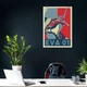 Постер Евангелион, Neon Genesis Evangelion, EVA Unit 01, A3 42×30 см (id5040) - изображение 3